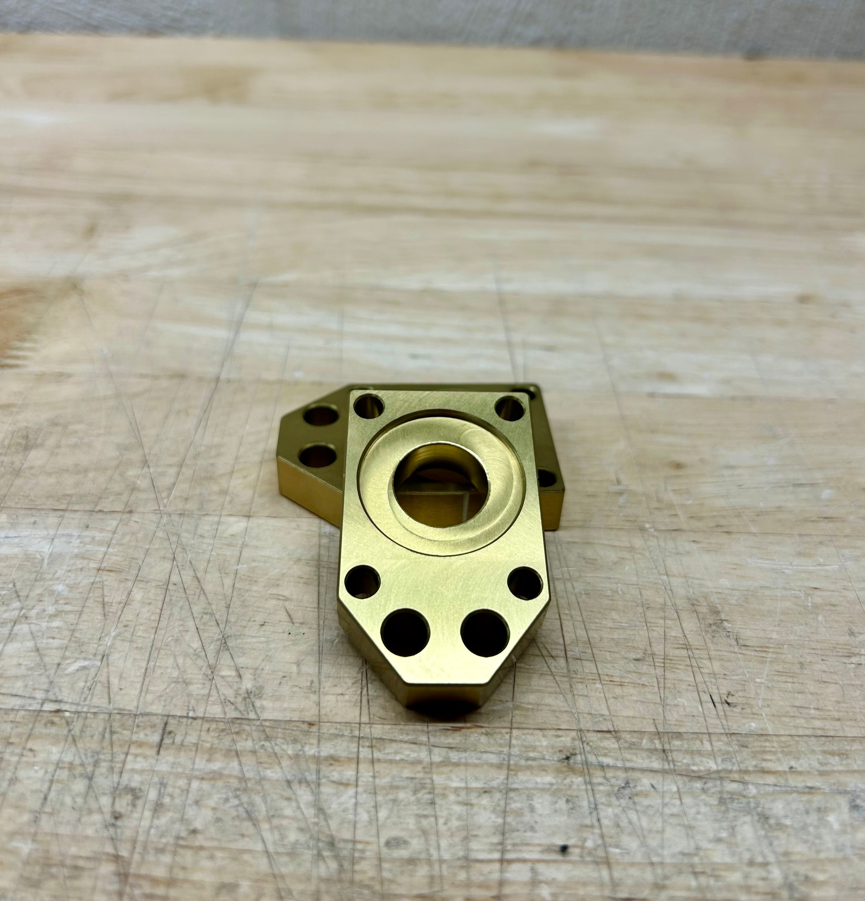 MX Bonz KLX140 Billet Axle Block Set